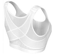 FOIDL Reggiseno Multifunzionale Mila Secret , Reggiseno posturale con Supporto for la Schiena Senza Fili a Copertura Totale da Donna (Size : 5XL, Color : White_One Size)