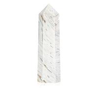 FoiiLiio 9-10cm Bianco Messicana Cristallo di Rocca Torre di Pietra Naturale Pietra Preziosa Stelo di Cristallo Grandi Torri Pietra di Guarigione Meditazione Pietra di Energia