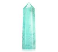 FoiiLiio 9-10cm Cristallo di Fluorite Verde Rocca Torre di Pietra Naturale Pietra Preziosa Stelo di Cristallo Grandi Torri Pietra di Guarigione Meditazione Pietra di Energia