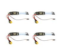 FOIJPPINP 4X 40A Brushless ESC Plug Durevole Giocattoli RC Componenti Accessori Regolatore di velocità Motore FPV Quadcopter Elicottero