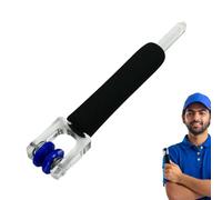 Foil Burnisher for Glass, Aluminum Foil Crimper, 6.3x1.18 Inches Portable Crimping Tool, Small Glass Metal Sheet Polisher, Ideal Commercial, Residential Use