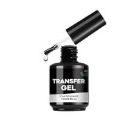 Foil Gel Transfer per Unghie, 15ml Adesione Forte e Lunga Durata, Gel Transfer a Foglia per Unghie, Per Salone e Uso Domestico, Donne e Principianti, Bellezza e Cura Personale