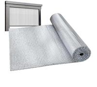 Foil Insulation - Bubble Insulation Board, Waterproof Double-Side Thermal Insulating Sheet, Aluminium Bubble Radiator | Riflective Insulations Roll | For RV Roof Garage Door Truck Automotive