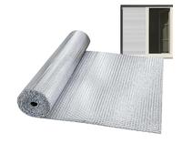 Foil Insulation Roll | Bubble Insulations Foill Reflector | Sustainable Thermal Insulationn Reflective Radiant & Barrier | Soundproof Cotton Layer for Roofs, Walls &