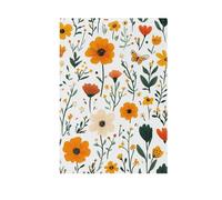 Foiosoh Bandiera da giardino bianca con api girasole, 71 x 101 cm, robusta bandiera floreale da esterno per esterni, cortile, casa, piccole vacanze stagionali, prato, patio, bandiere decorative