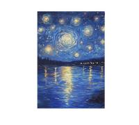 Foiosoh Bandiera da giardino scintillante con cielo stellato di mezzanotte, 71 x 101 cm, robuste bandiere floreali per esterni, cortile, casa, piccole vacanze stagionali, prato, patio, bandiere