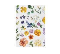 Foiosoh Bandiere colorate da giardino con fiori selvatici, 71 x 101 cm, robuste bandiere floreali per esterni, cortile, casa, piccole vacanze stagionali, prato, patio, bandiere decorative