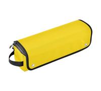Foiosoh Borsa da viaggio per strumenti per capelli con cuscinetto resistente al calore, impermeabile, portatile, aperta, piatta, borsa da viaggio per raddrizzatori, ferro arricciacapelli