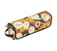 Foiosoh Borsa da viaggio per strumenti per capelli con tappetino resistente al calore, grande capacità, organizer per strumenti caldi per ferro piatto e accessori per la cura dei capelli, mostri di