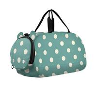 Foiosoh Borsone da palestra da ragazzo con scomparto per scarpe, grande capacità, borsa da viaggio per il fine settimana per viaggi, nuoto, danza, balletto