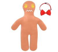 Foiosoh Cuscino con figura umana extra lungo abbraccio cuscini supporto collo per adulti modello arancione