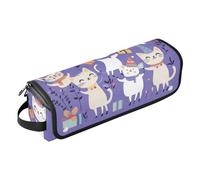 Foiosoh Hot Hair Tools Borsa da viaggio con tappetino rimovibile resistente al calore, impermeabile, portatile, aperta, piatta, borsa da viaggio per ferri da stiro, piastre, ferri arricciacapelli