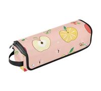 Foiosoh Organizer 2 in 1 per strumenti per capelli, con tappetino rimovibile resistente al calore, borsa organizer per strumenti per capelli, per ferri da stiro, piastre, arricciacapelli, frutta e