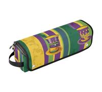 Foiosoh Organizer 2 in 1 per strumenti per capelli, resistente al calore, con tappetino per il trasporto, per arricciacapelli, ferro arricciacapelli, asciugacapelli, cappelli da carnevale e piume