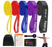 Fokky Elastici Fitness 5 Livelli di Resistenza, Elastico Palestra con Ancora per