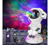 Fokky Proiettore cielo stellato astronauta Bluetooth timer telecomando