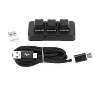 Folanda Tastiera USB Mini 3 Tasti, Tastiera da Gioco Meccanica RGB Retroilluminata con 3 Modalità di Connessione, Tastiera Meccanica Standard Wireless Ergonomica 2.4g Mini Programmazione