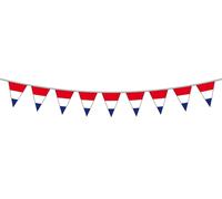 Folat - Ghirlanda Festone Rosso-Bianco-Blu - 10 m