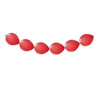 Folat 08452 Red Balloon Garland-3 m