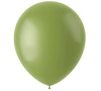 Folat 19619 - Palloncini in lattice, colore verde, 33 cm, confezione da 10 pezzi, colore verde salvia oliva, per compleanno, compleanno, matrimonio, baby shower, anniversario, decorazione per feste