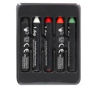 Folat 23879 Pastelli per la pittura del viso - ¡Halloween BoOo! - 5 pezzi - Decorazioni Di Halloween Con Zucche, Teschi, Pipistrelli, Fantasmi, Ragni