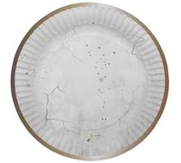 Folat 23889 Decorazione di HalloweenPiatti - Creepy Curiosities - 23 cm - 8 pezzi