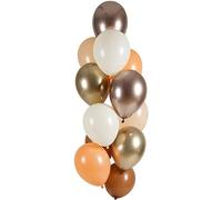 Folat 25122 Set Di Palloncini Premium - Bohemian Sunset 33cm - 12 pezzi Palloncini in Lattice Elio o Aria per Festa Deco, Compleanno, Matrimonio, Baby Shower, Laurea