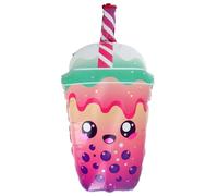 Folat 27701 Palloncini di alluminio a forma Bubble Tea Palloncino in foil - Forma - Bubble Tea - 38×76 cm Decorazione per feste a tema con compleanno