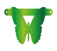Folat 50392 Banner Letter Butterfly: verde lime