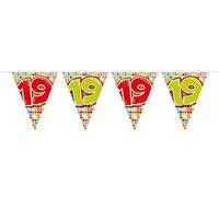 Folat 60519 - Festone per 19° compleanno, XS
