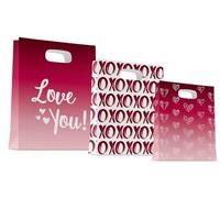 Folat 63791 Buste regalo - Ombre Love - 3 pezzi - Decorazione Romantica San Valentino, Anniversario Matrimonio e Fidanzamento