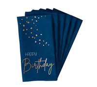 Folat 66002 Tovaglioli Elegant True Blue 33x33cm - 10 pezzi