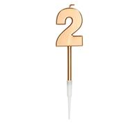 Folat 66032 Candela numero 2 bronzo metallizzato