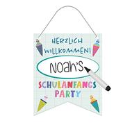 Folat 66086 Mini Banner Schulanfang - 25x30cm