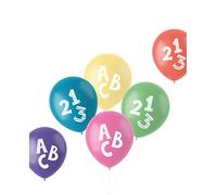 Folat 66090 Palloncini Schulanfang 33cm - 6 pezzi