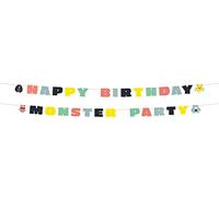 Folat 68288 Ghirlande di lettere Monster Bash-2 pezzi, Multicolore