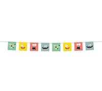 Folat 68294 Linea di bandiera Monster Bash-6 metri, Multicolore