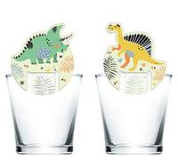 Folat 68310 Pennarelli per vetro Dino Roars - 6 pezzi