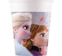 Procos- Folat Bicchieri Carta Frozen 2 200ml-8 Pezzi, Multicolore, 8 Unità (Confezione da 1), 93465P