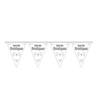 Folat B.V 7456 Folat Long Live Bride and Groom Bunting Garland, Multicoloured