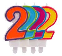 Folat - Candela Numero 2 Colorata