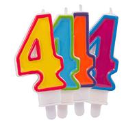 Folat - Candela Numero 4 Colorata