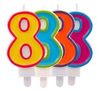 Folat - Candela Numero 8 Colorata