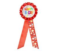 Folat Distintivo di buon compleanno con punti XL, Multicolore, 4731