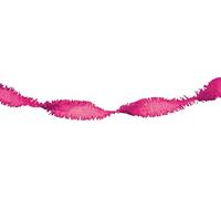 Folat Ghirlanda di carta crespa rosa scuro-6 m, 09413