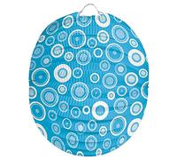 Folat Lanterna Santa Comunione Bimbo Rotonda-22 cm, Blu, 22153