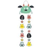 Folat- Mostro Decorazione appesa Monster Bash-30x85 cm, Animalier, Multicolore, 30 x 85 cm, 68300