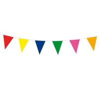 Folat - Multicolor Garland For Themed Party - 10 meters Blue,green,orange,pink,r