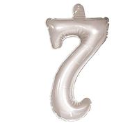 Folat - Numero Gonfiabile 7 Argento