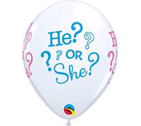 Folat - Palloncini Gender Reveal 28 cm - 25 Pezzi